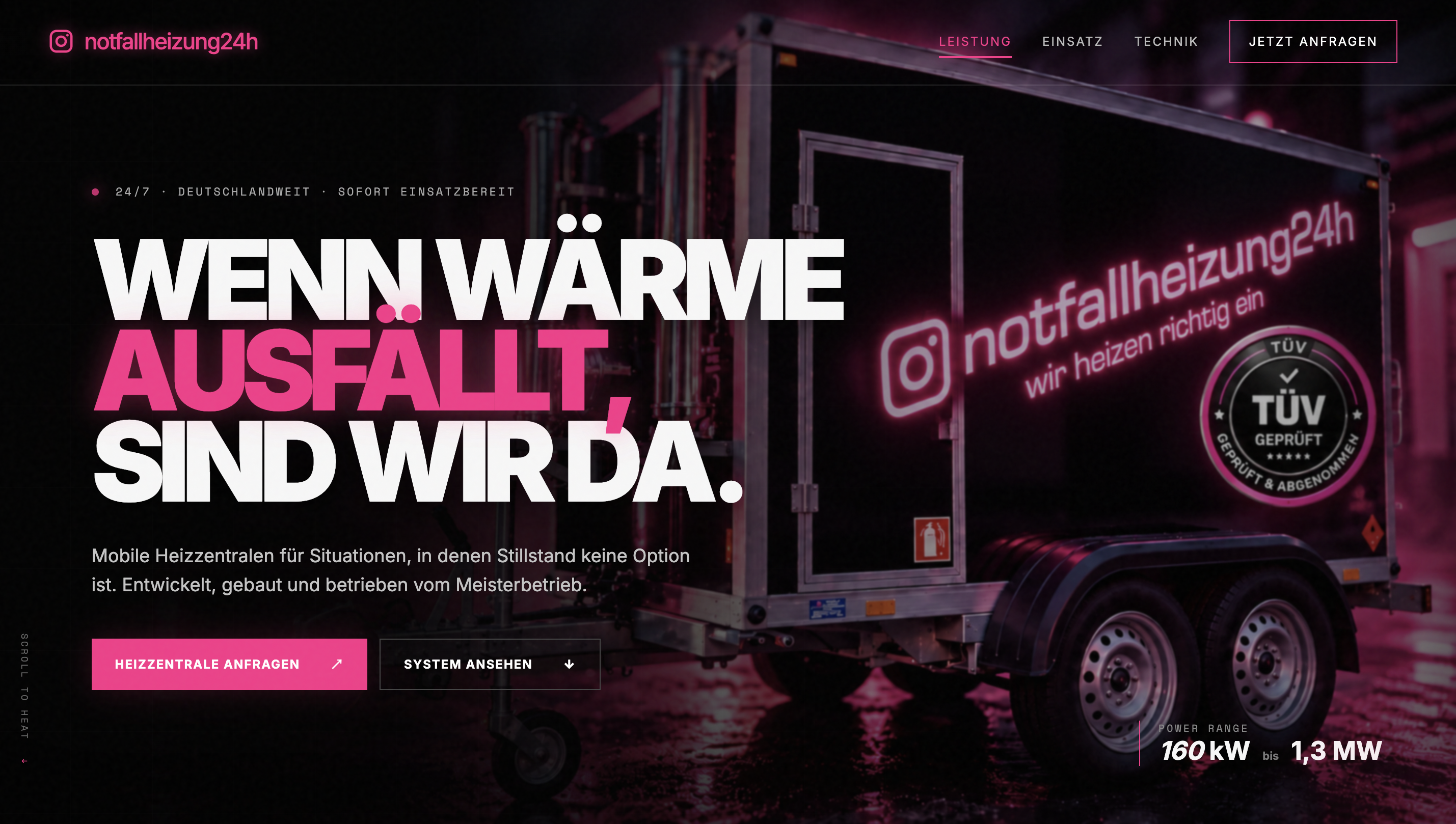 Notfallheizung24h